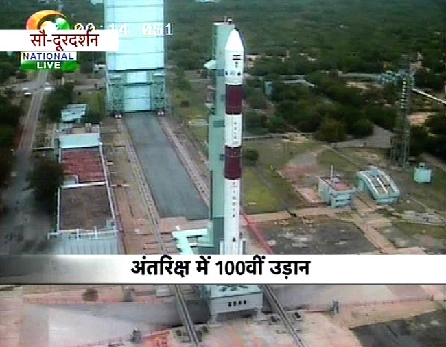 भारत के नाम 100वें अंतरिक्ष मिशन का सफल कीर्तिमान