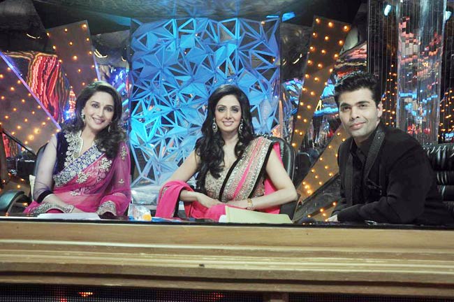 डांसिंग फ्लोर पर श्रीदेवी, माधुरी का जलवा | धक-धक गर्ल