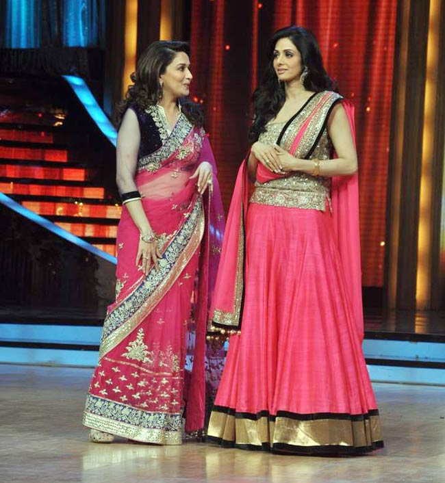 डांसिंग फ्लोर पर श्रीदेवी, माधुरी का जलवा | धक-धक गर्ल