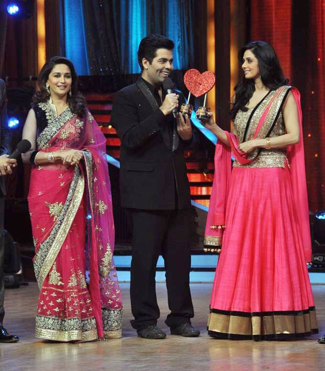 डांसिंग फ्लोर पर श्रीदेवी, माधुरी का जलवा | धक-धक गर्ल