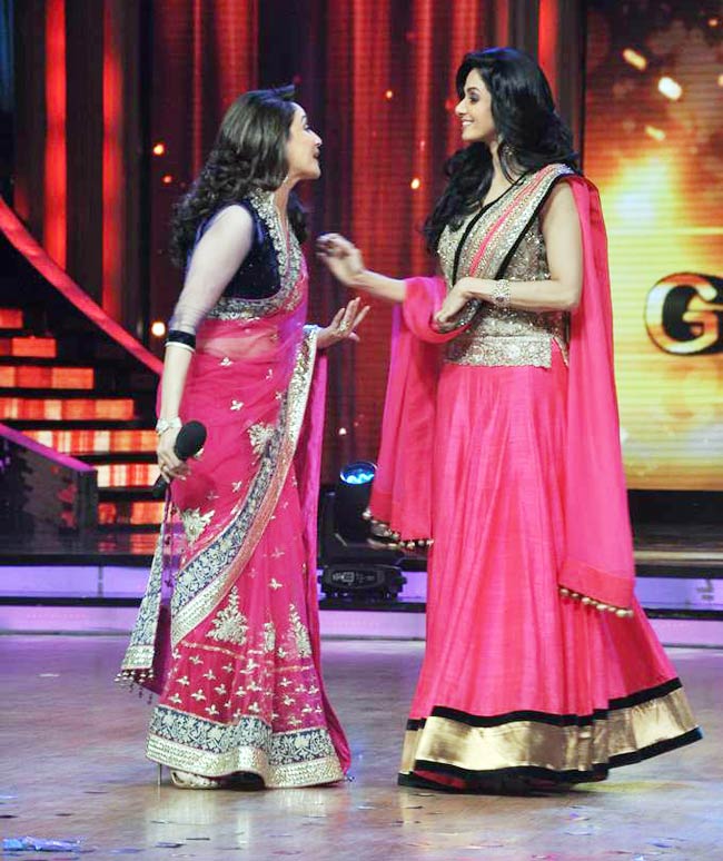 डांसिंग फ्लोर पर श्रीदेवी, माधुरी का जलवा | धक-धक गर्ल