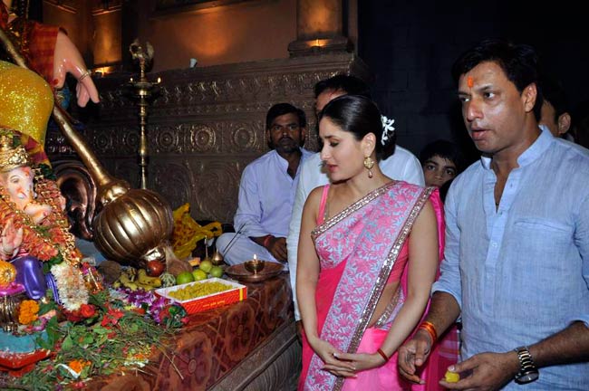 गणपति के दर पहुंचे करीना कपूर व मधुर भंडारकर | फर्स्‍ट लुक