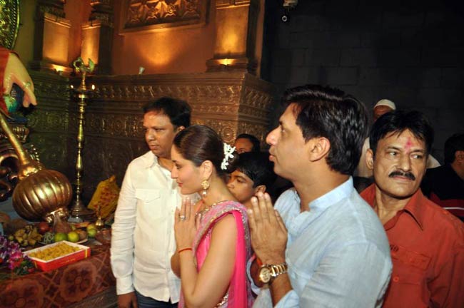 गणपति के दर पहुंचे करीना कपूर व मधुर भंडारकर | फर्स्‍ट लुक