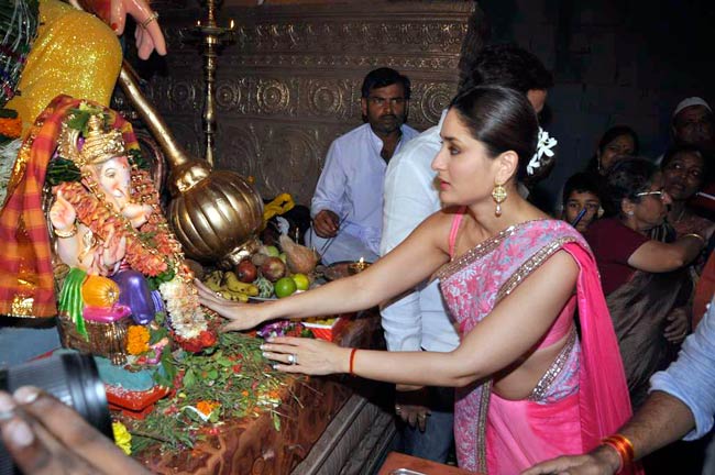गणपति के दर पहुंचे करीना कपूर व मधुर भंडारकर | फर्स्‍ट लुक