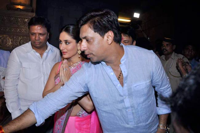 गणपति के दर पहुंचे करीना कपूर व मधुर भंडारकर | फर्स्‍ट लुक