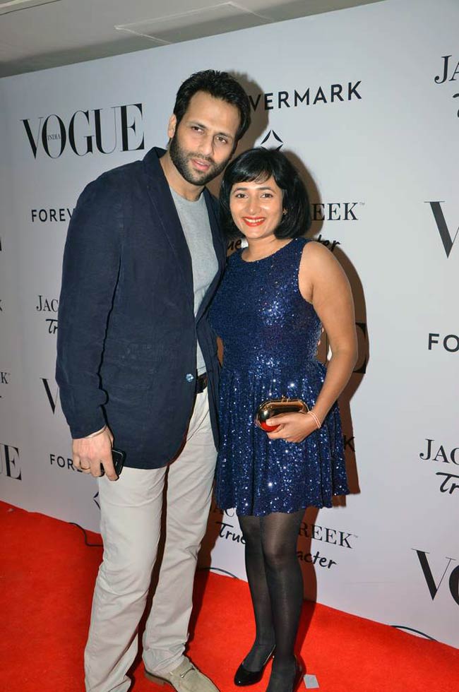 वोग इंडिया की 5वीं सालगिरह पर सितारों का जलवा |  सितारों की मस्‍ती