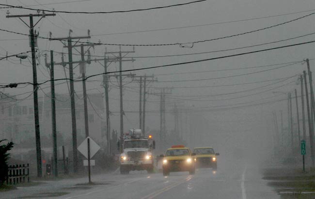 'सैंडी' तूफान का सामना करने को तैयार न्‍यूयॉर्क और न्‍यूजर्सी