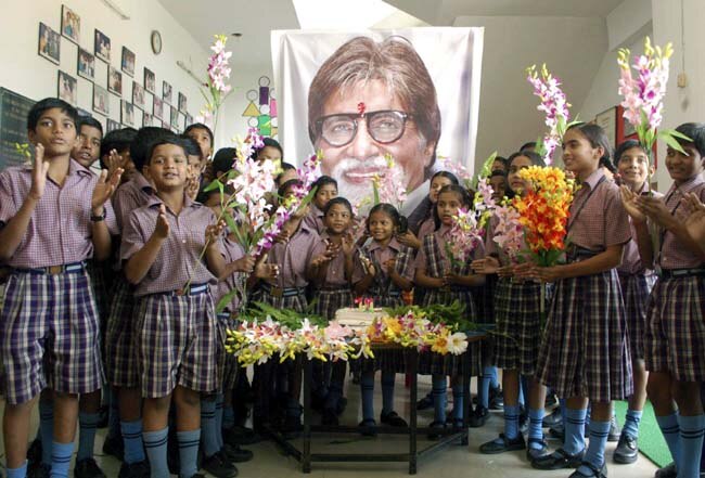 बिग बी के 70वें जन्मदिन का 'महाजश्न' | अनदेखी तस्‍वीरें...