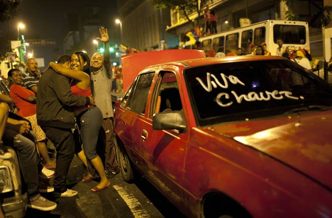 ह्यूगो शावेज फिर बने वेनेजुएला के राष्ट्रपति