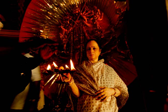 मां दुर्गा मायके से लौट गईं अपने ससुराल