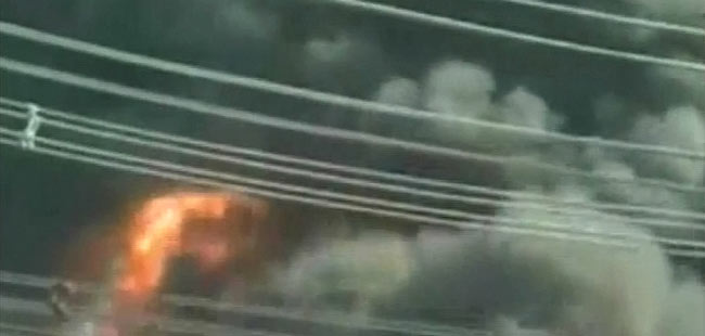 देश के तीन जगहों में आग की घटनाएं