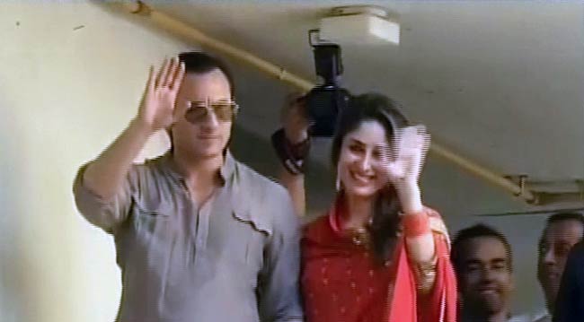 शादी के बंधन में बंधे सैफ-करीना | अनदेखी करीना