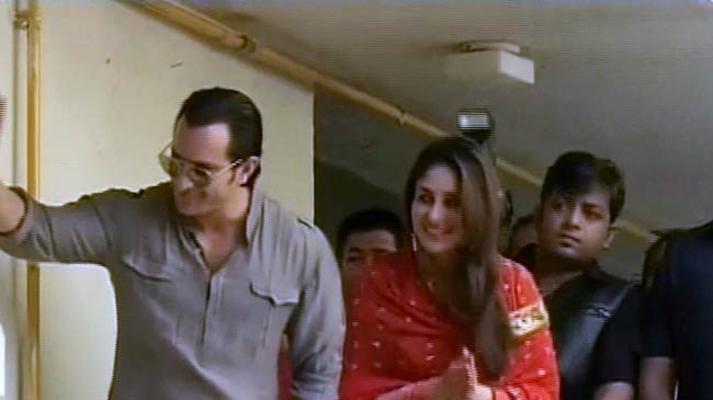 शादी के बंधन में बंधे सैफ-करीना | अनदेखी करीना