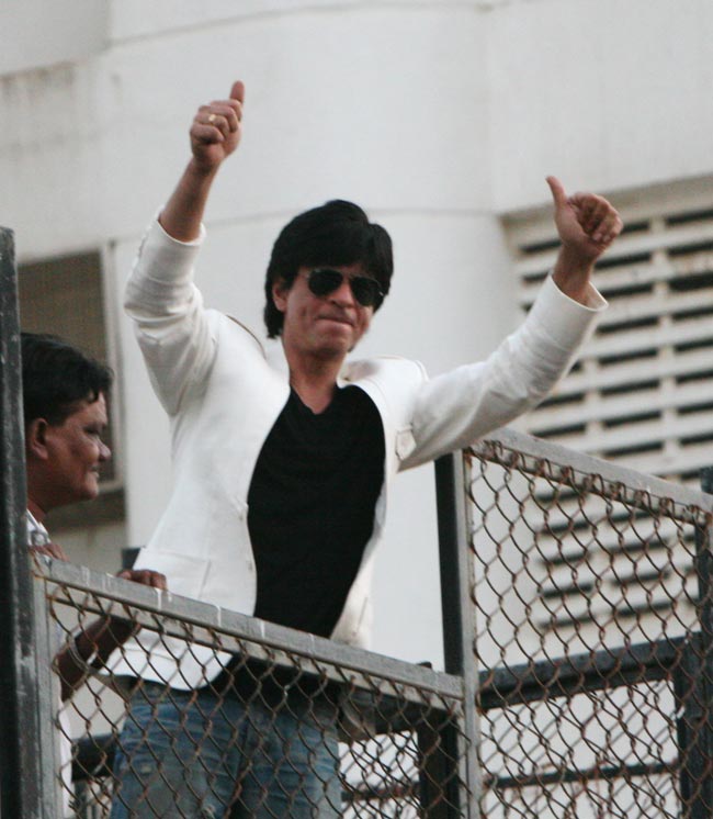 शाहरूख खान ने मनाया अपना 47वां जन्‍मदिन