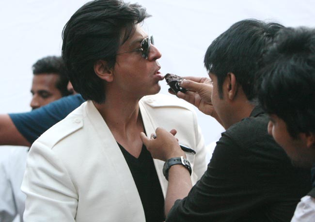 शाहरूख खान ने मनाया अपना 47वां जन्‍मदिन