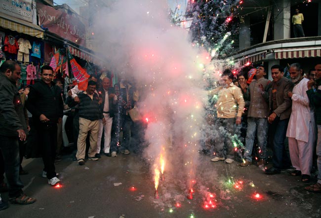 कसाब को फांसीः देशभर में मना जश्न | कसाब को फांसी