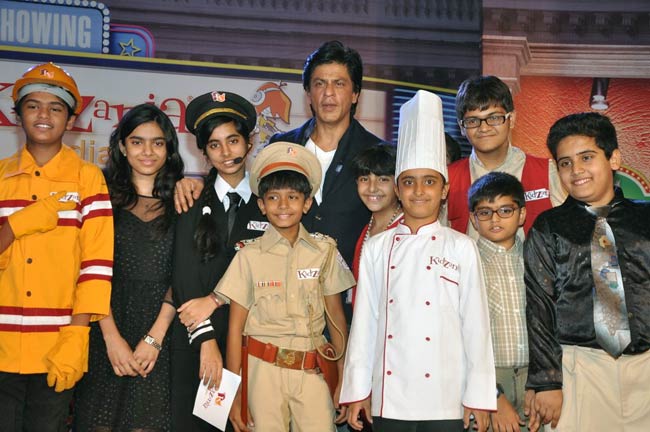 शाहरुख ने मुंबई में लांच किया 'किडजेनिया'