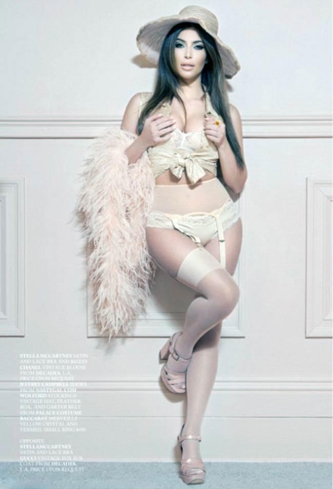 मैगजीन कवर पर किम कार्दाशियन का जलवा |  कवर पेज पर सितारे