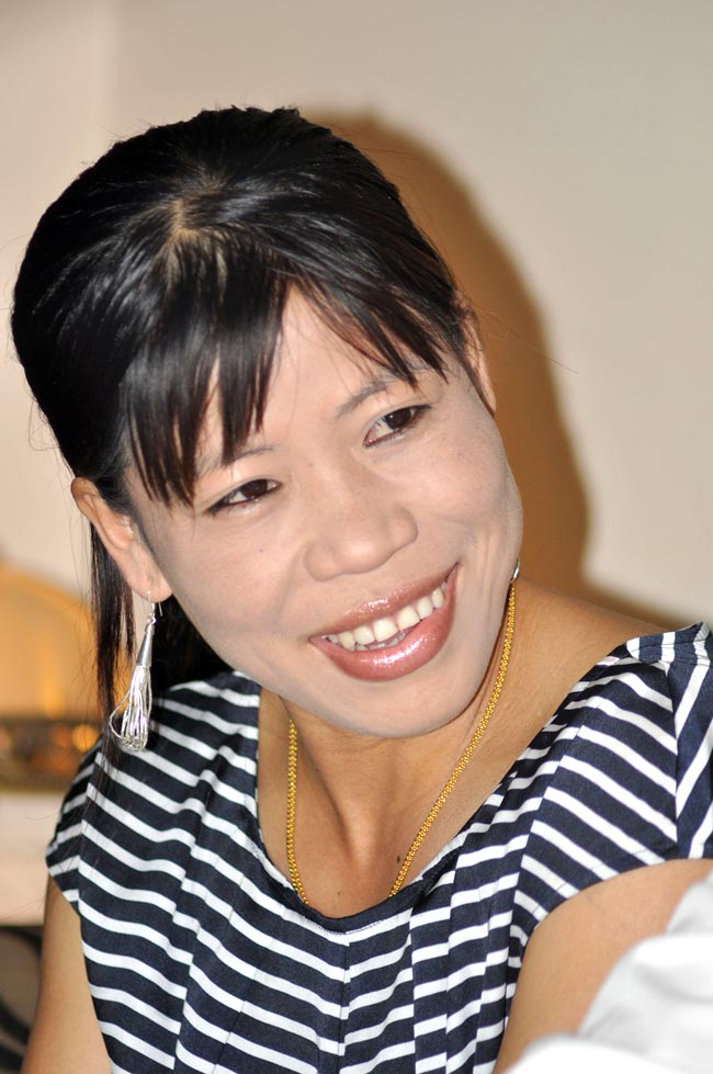 असम बॉक्सिंग फेडरेशन ने किया मैरी कॉम को सम्मानित