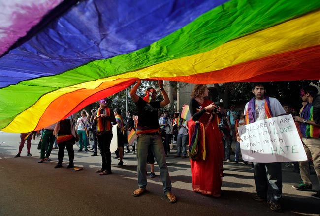 समलैंगिक अधिकारों को लेकर दिल्‍ली में परेड