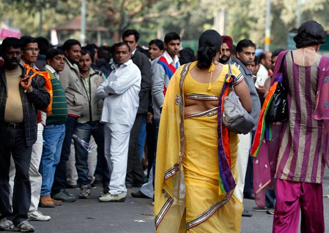 समलैंगिक अधिकारों को लेकर दिल्‍ली में परेड