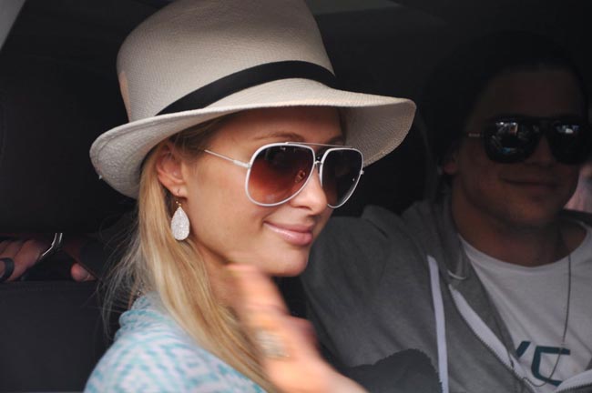 पेरिस हिल्टन एक बार फिर भारत में