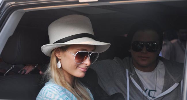 पेरिस हिल्टन एक बार फिर भारत में