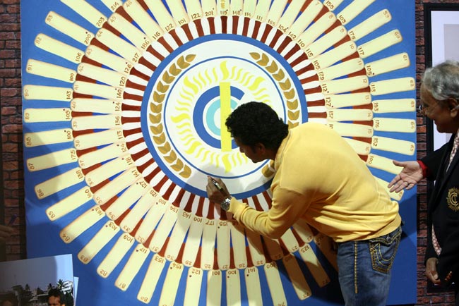 क्रिकेट क्लब ऑफ इंडिया ने किया तेंदुलकर को सम्मानित