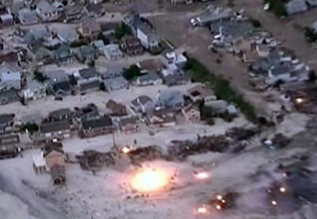 देखें 'सैंडी' के कहर और विध्वंस की तस्वीरें