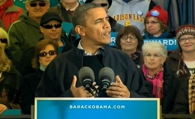 ह्वाइट हाउस की रेस में बराक ओबामा जीते | जीते ओबामा