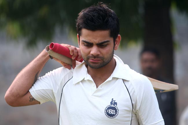 देखें जब मिली कप्तानी तो क्या कर रहे थे कोहली...