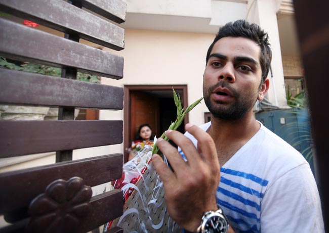 देखें जब मिली कप्तानी तो क्या कर रहे थे कोहली...