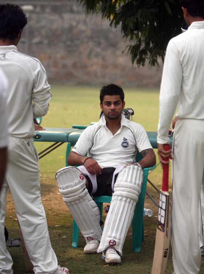 देखें जब मिली कप्तानी तो क्या कर रहे थे कोहली...