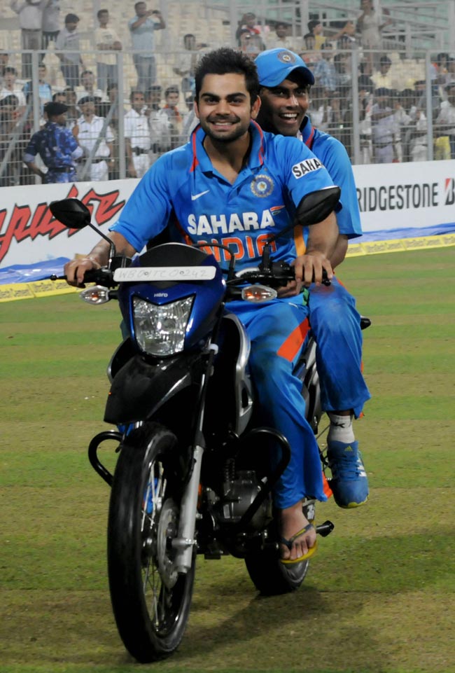 देखें जब मिली कप्तानी तो क्या कर रहे थे कोहली...