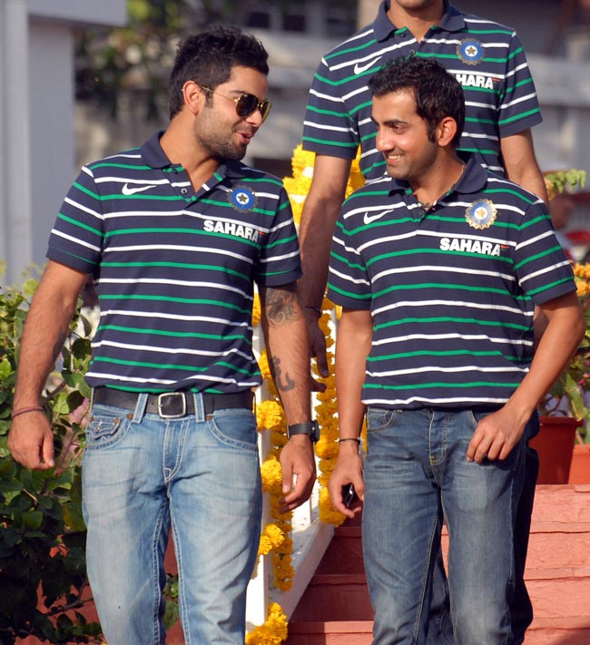 देखें जब मिली कप्तानी तो क्या कर रहे थे कोहली...