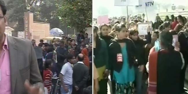 राष्ट्रपति भवन की दहलीज तक पहुंचा देश का 'गुस्सा'