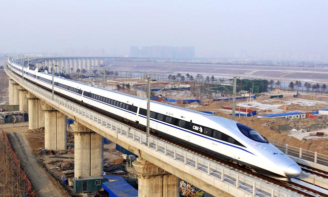 चीन में दुनिया का सबसे लंबा हाई स्पीड रेल मार्ग शुरू