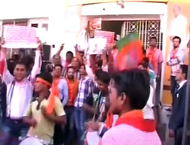 गुजरात में जीत का जश्न | मोदी की अनदेखी तस्वीरें