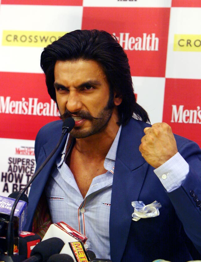 मेन्स हेल्थ मैगजीन के लांच पर रणवीर | दीपिका के जलवे