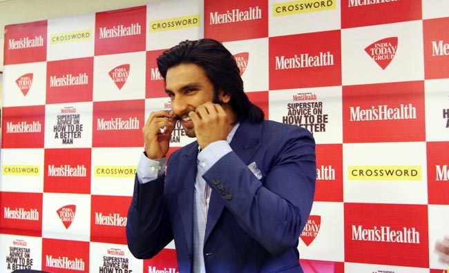 मेन्स हेल्थ मैगजीन के लांच पर रणवीर | दीपिका के जलवे