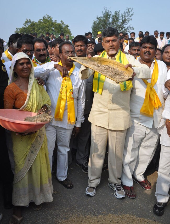 आम आदमी का दिल जीतने निकले चंद्रबाबू नायडू