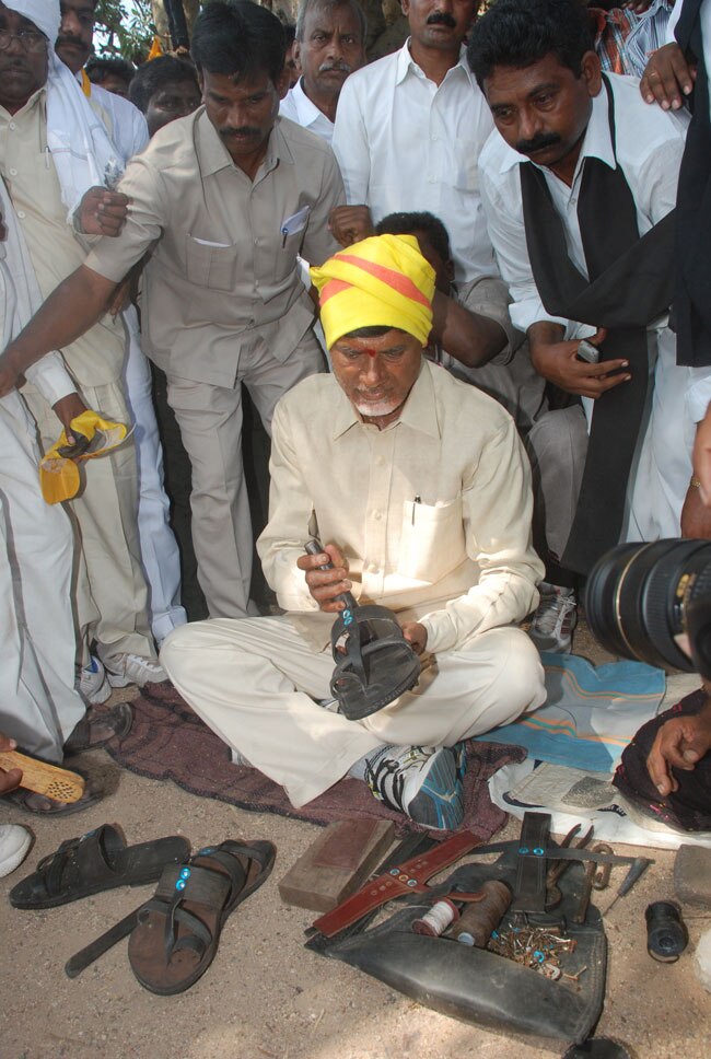 आम आदमी का दिल जीतने निकले चंद्रबाबू नायडू