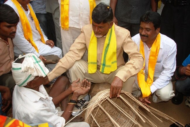 आम आदमी का दिल जीतने निकले चंद्रबाबू नायडू