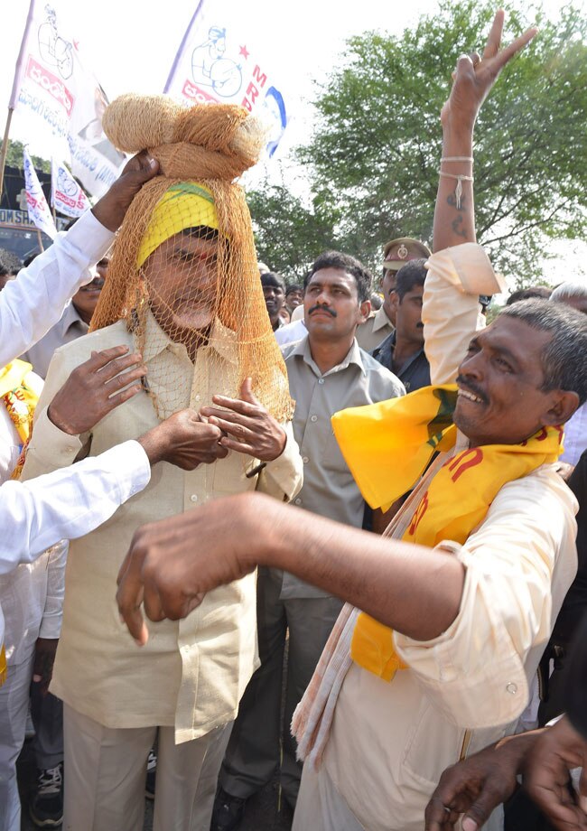 आम आदमी का दिल जीतने निकले चंद्रबाबू नायडू