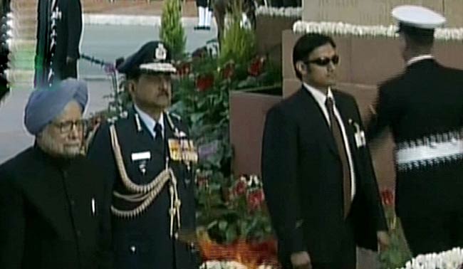 गणतंत्र दिवस पर शान से लहराया तिरंगा