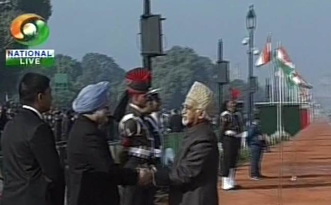 गणतंत्र दिवस पर शान से लहराया तिरंगा