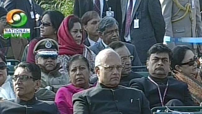 गणतंत्र दिवस पर शान से लहराया तिरंगा