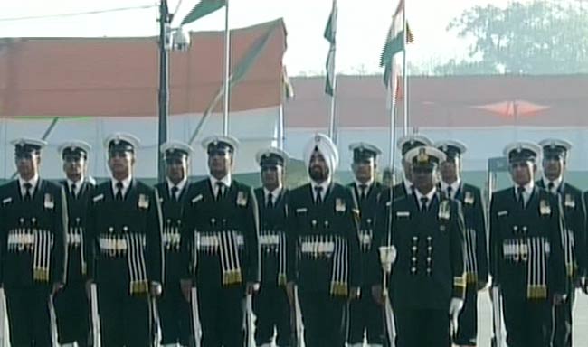 गणतंत्र दिवस पर शान से लहराया तिरंगा