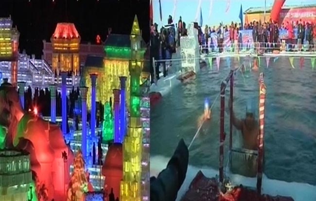 स्नो फेस्टिवल: ठंड में देखी है कहीं ऐसी मस्ती!