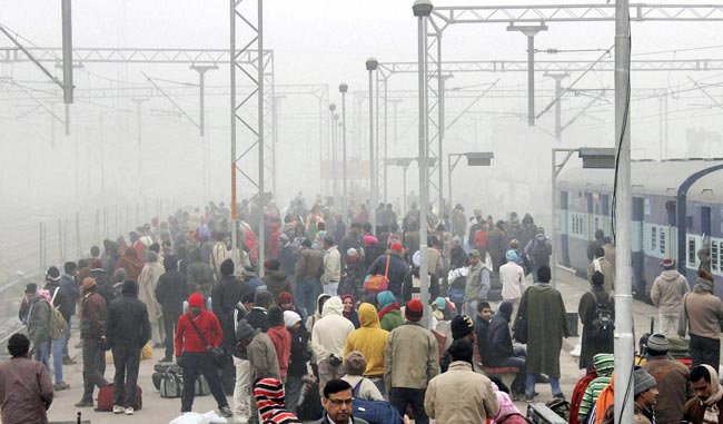 दिल्ली में ठंड ने तोड़ा 43 सालों का रिकार्ड